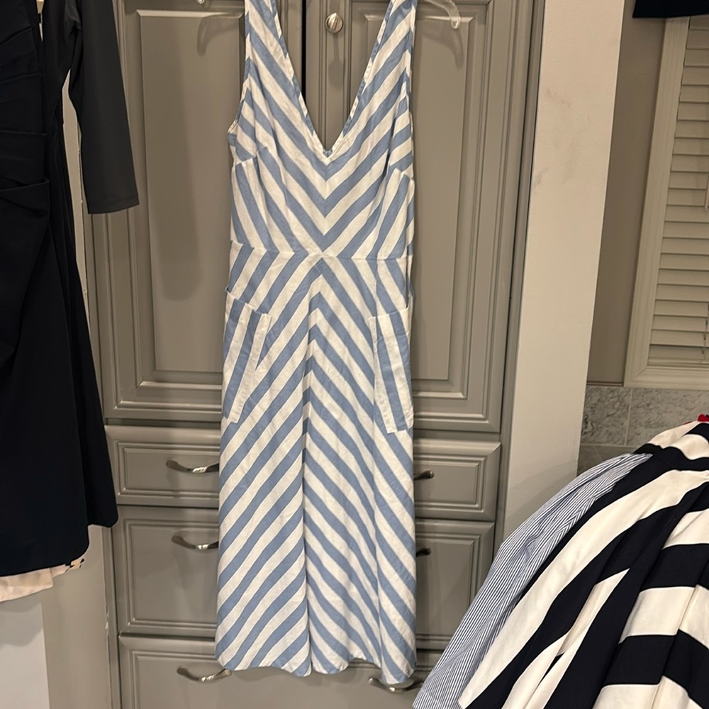 Size 12 Kate Spade, long summer dress with belt